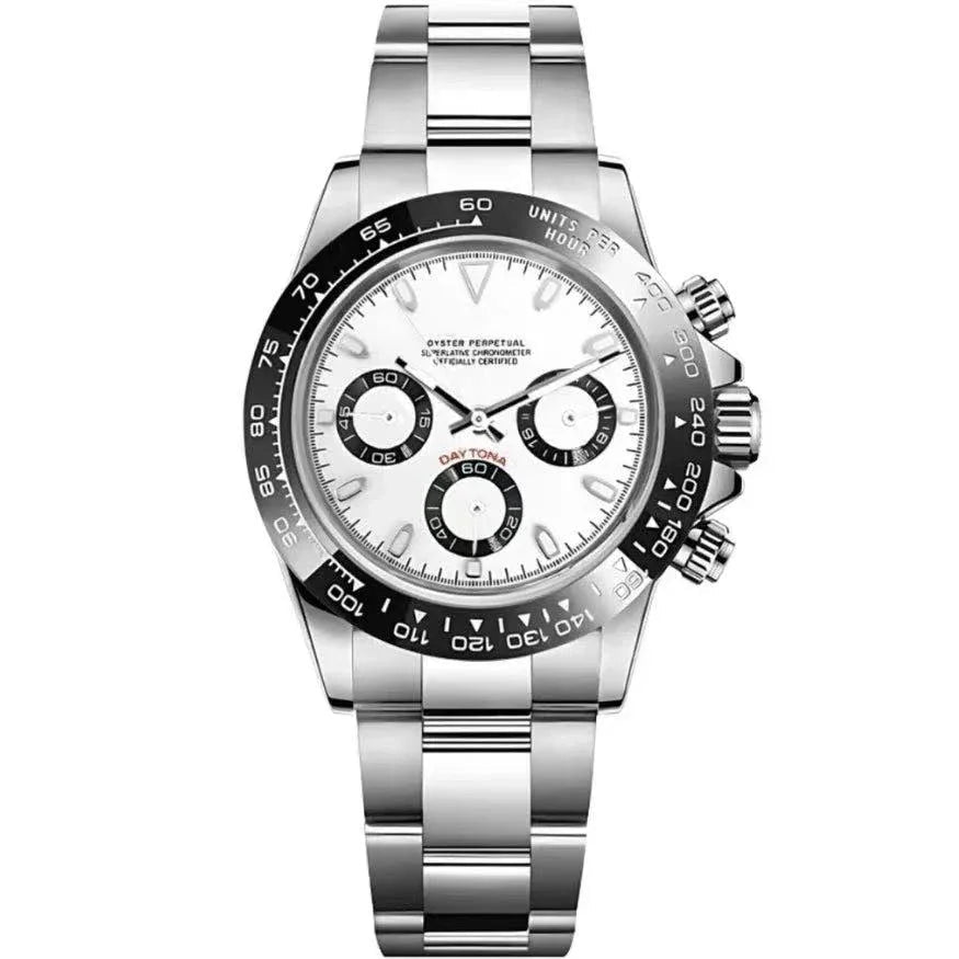 CHRONOTONA| White Panda VK63 - WATCHBRICK