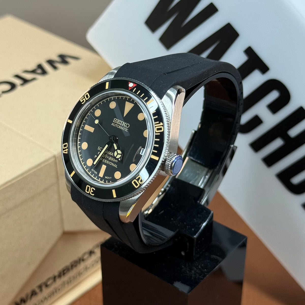 SUBMOD | Vintage Scubamaster NH35 Seiko Mod
