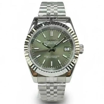 DATEJUST MOD | Emerald Fluted NH35 Date 36/39mm - WATCHBRICK