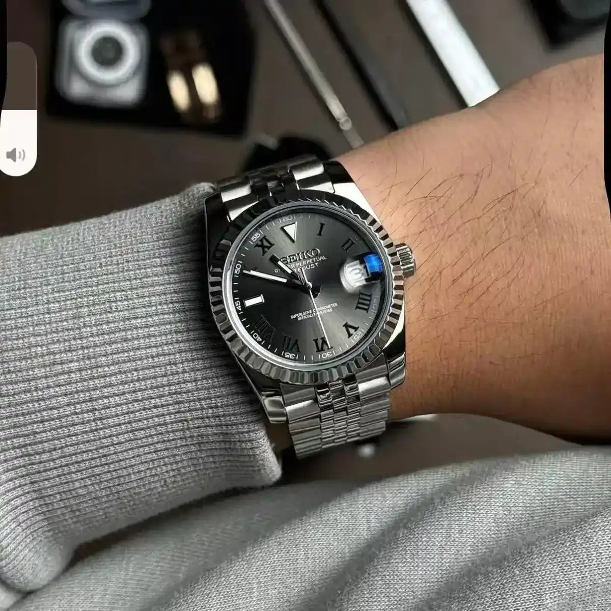 JUSTMOD | Wimbledon NH35 Seiko Mod – WATCHBRICK