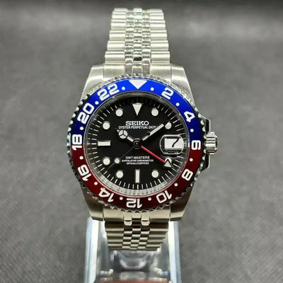 GMT MOD | Pepsi NH34 Dual - Time - WATCHBRICK