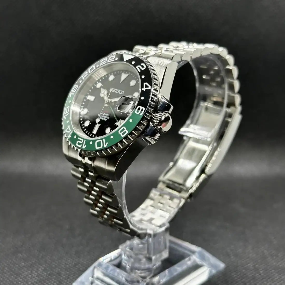 GMT MOD | Sprite NH34 Dual - Time - WATCHBRICK