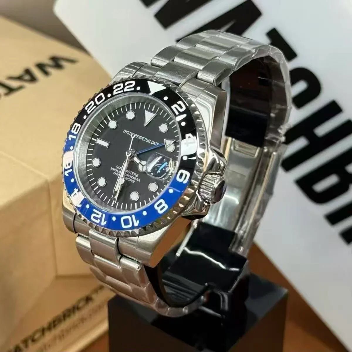 GMTMOD | Batman NH34 GMT - WATCHBRICK