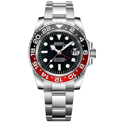 GMTMOD | Coke NH34 Dual-Time - WB MOD WATCHES