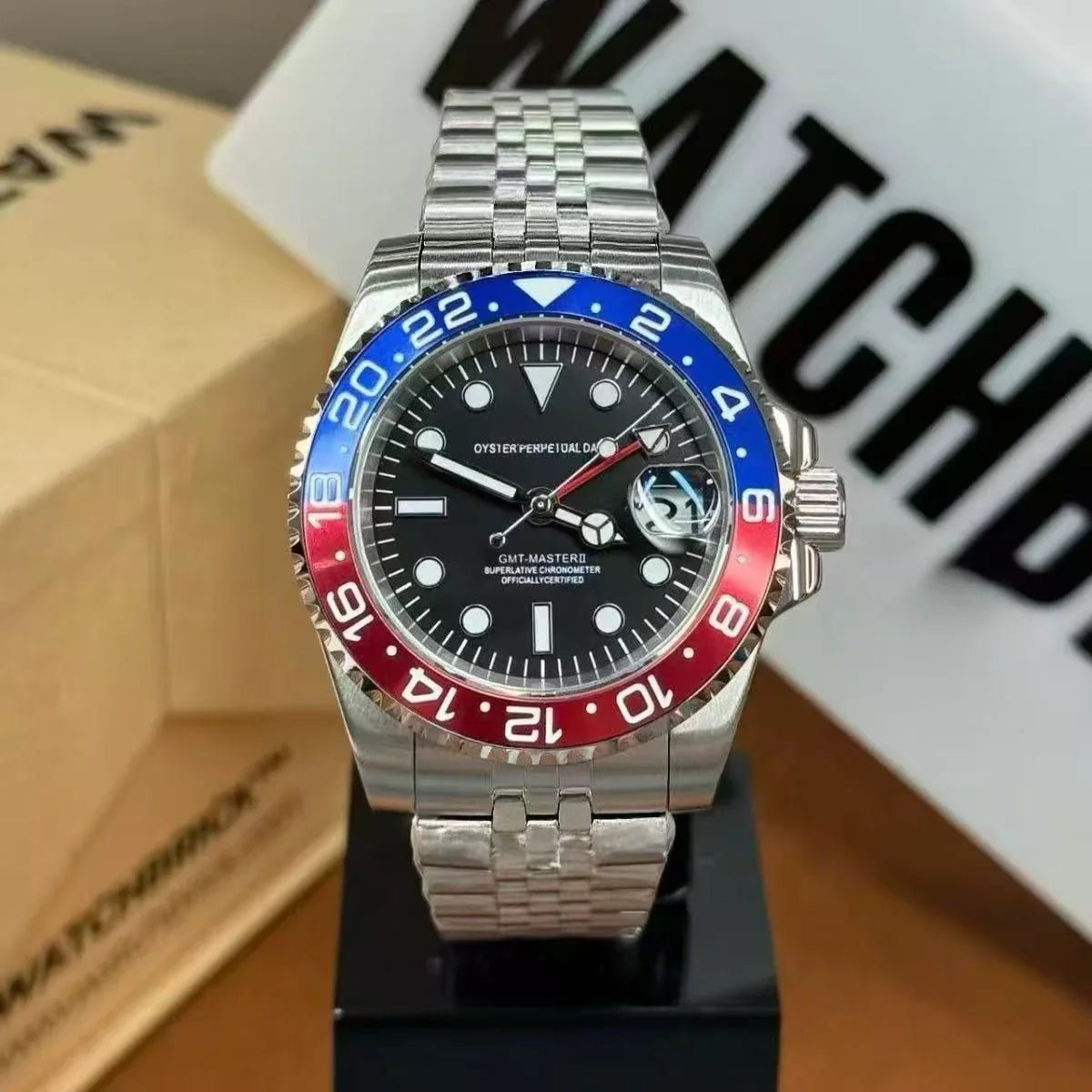 GMTMOD | Pepsi NH34 Dual - Time - WATCHBRICK