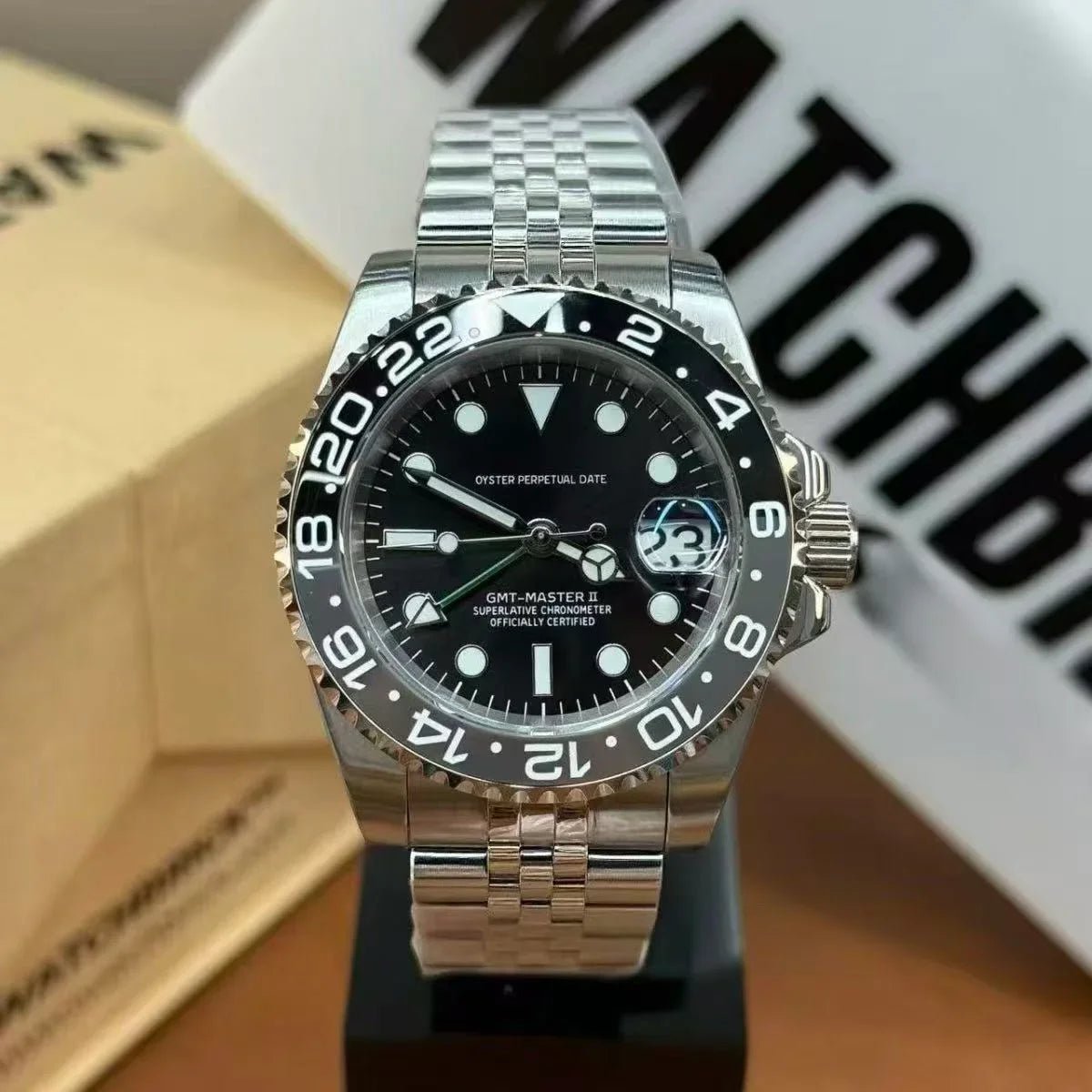 GMTMOD | Sprite NH34 Dual - Time - WATCHBRICK