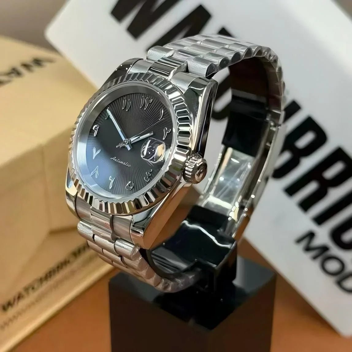DATEJUST MOD | Arabic Numeral 36/39mm – WATCHBRICK
