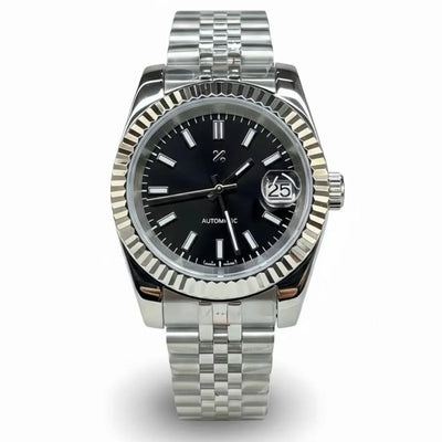 JUSTMOD | Classic Black 36/39mm - WATCHBRICK