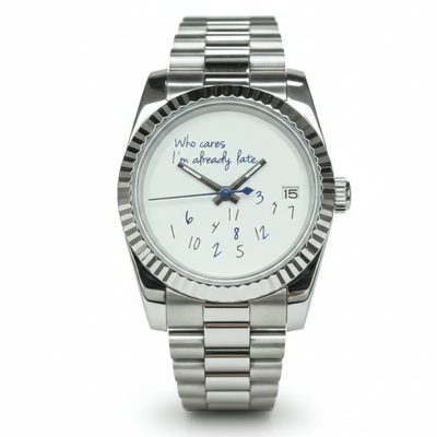 JUSTMOD | I'm Late Edition NH35 - WB MOD WATCHES