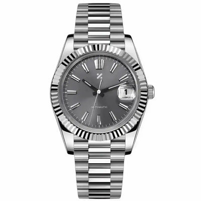 JUSTMOD | Slate Sunburst NH35 Date - WATCHBRICK INTERNATIONAL LIMITED