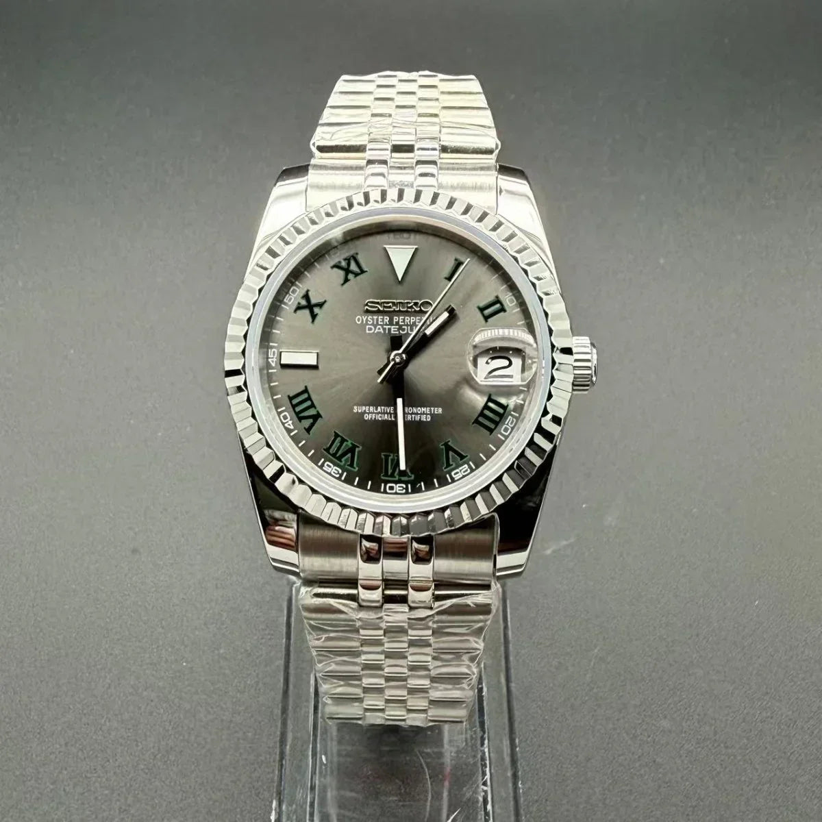 JUSTMOD | Wimbledon NH35 Custom Watch - WATCHBRICK
