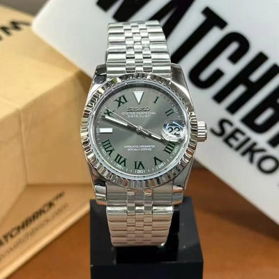DATEJUST MOD | Wimbledon Roman 36/39mm - 398.00 WATCHBRICK
