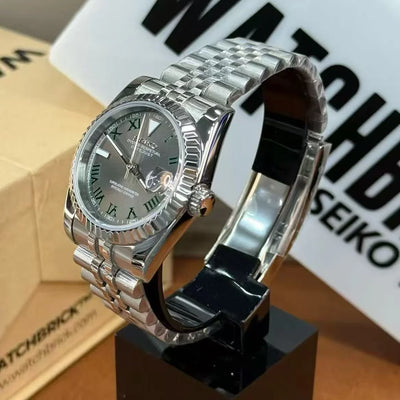 DATEJUST MOD | Wimbledon Roman 36/39mm - 398.00 WATCHBRICK