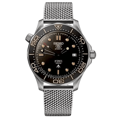 MASTERMOD | 007 Bond Matte Black NH35 - WATCHBRICK