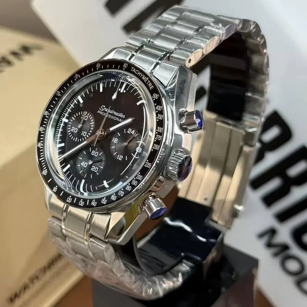 MASTERMOD | Speedy Panda Chronograph - WATCHBRICK