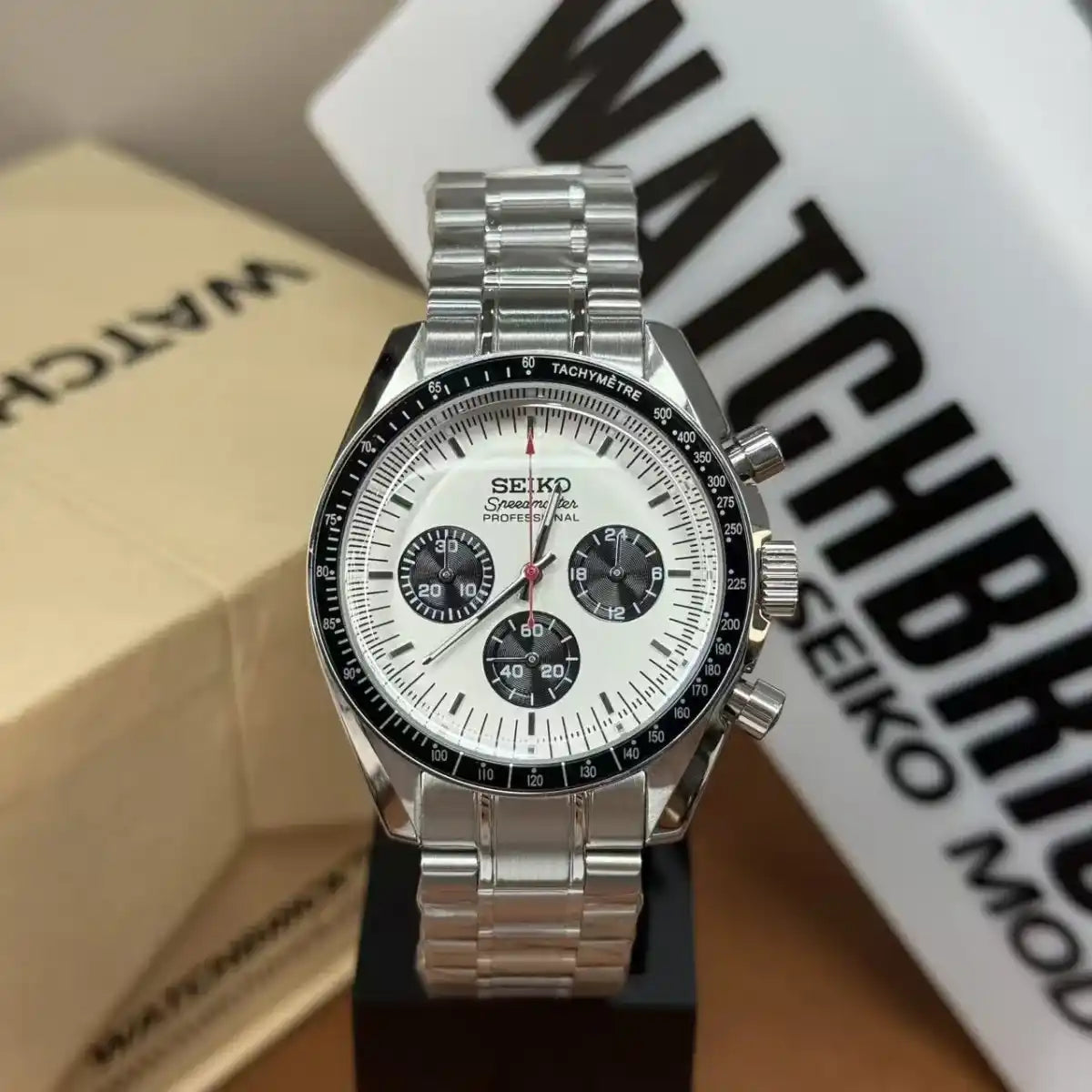 MASTERMOD White Panda Edition – VK63 Chronograph | Custom Mod