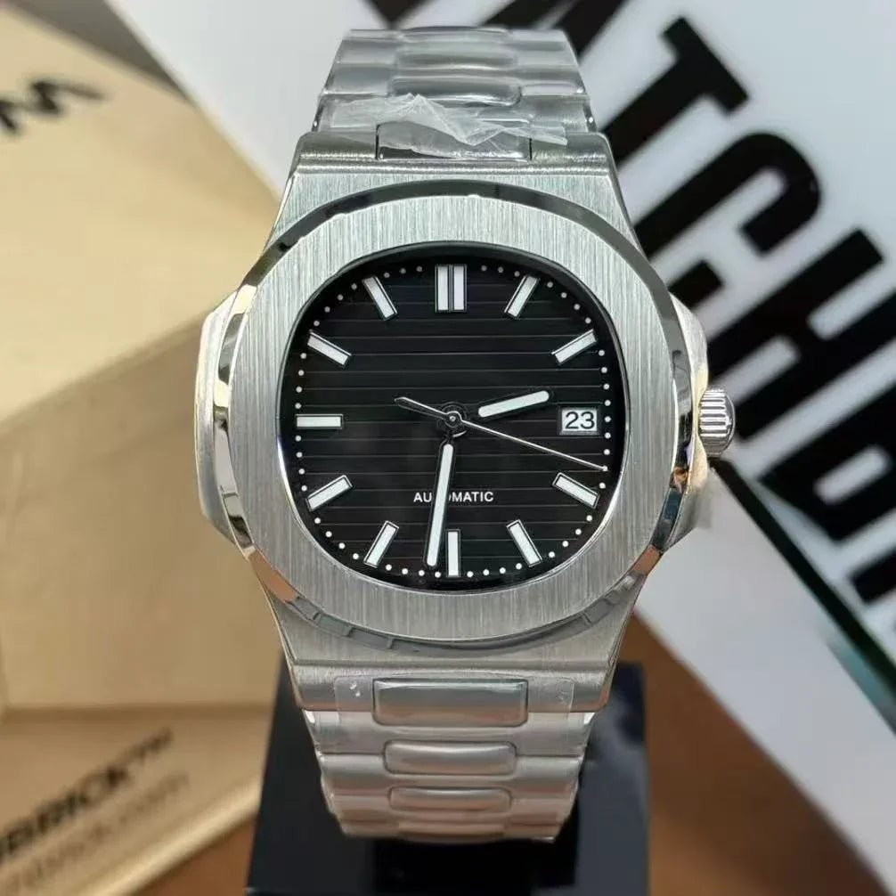 NAUTILUS | Black Dial NH35 Automatic - WATCHBRICK