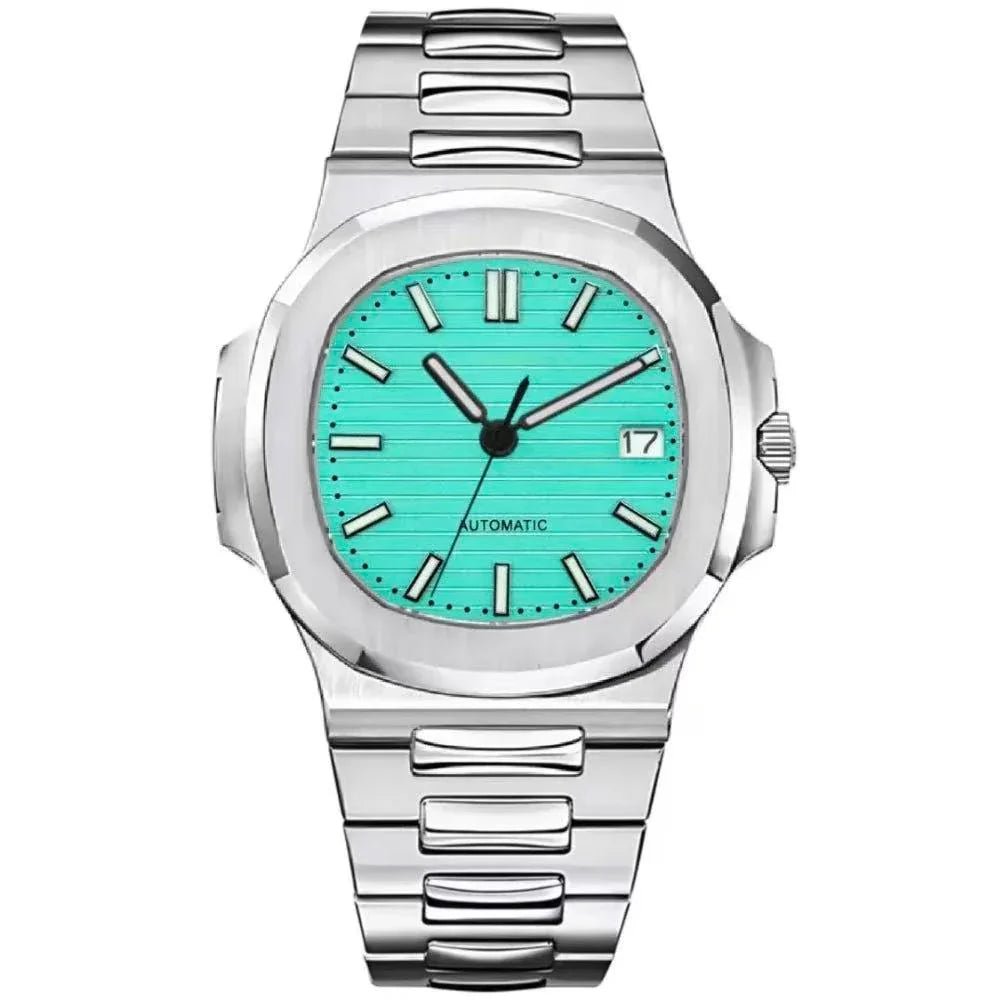 NAUTILUS | Tiffany Blue Dial NH35 - WATCHBRICK