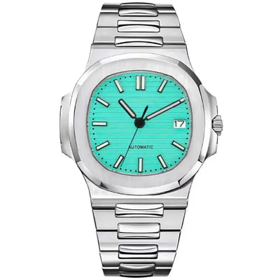 NAUTILUS | Tiffany Blue Dial NH35 - WATCHBRICK
