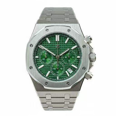 OAKMOD | Green Chronograph VK63 - 398.00 WATCHBRICK