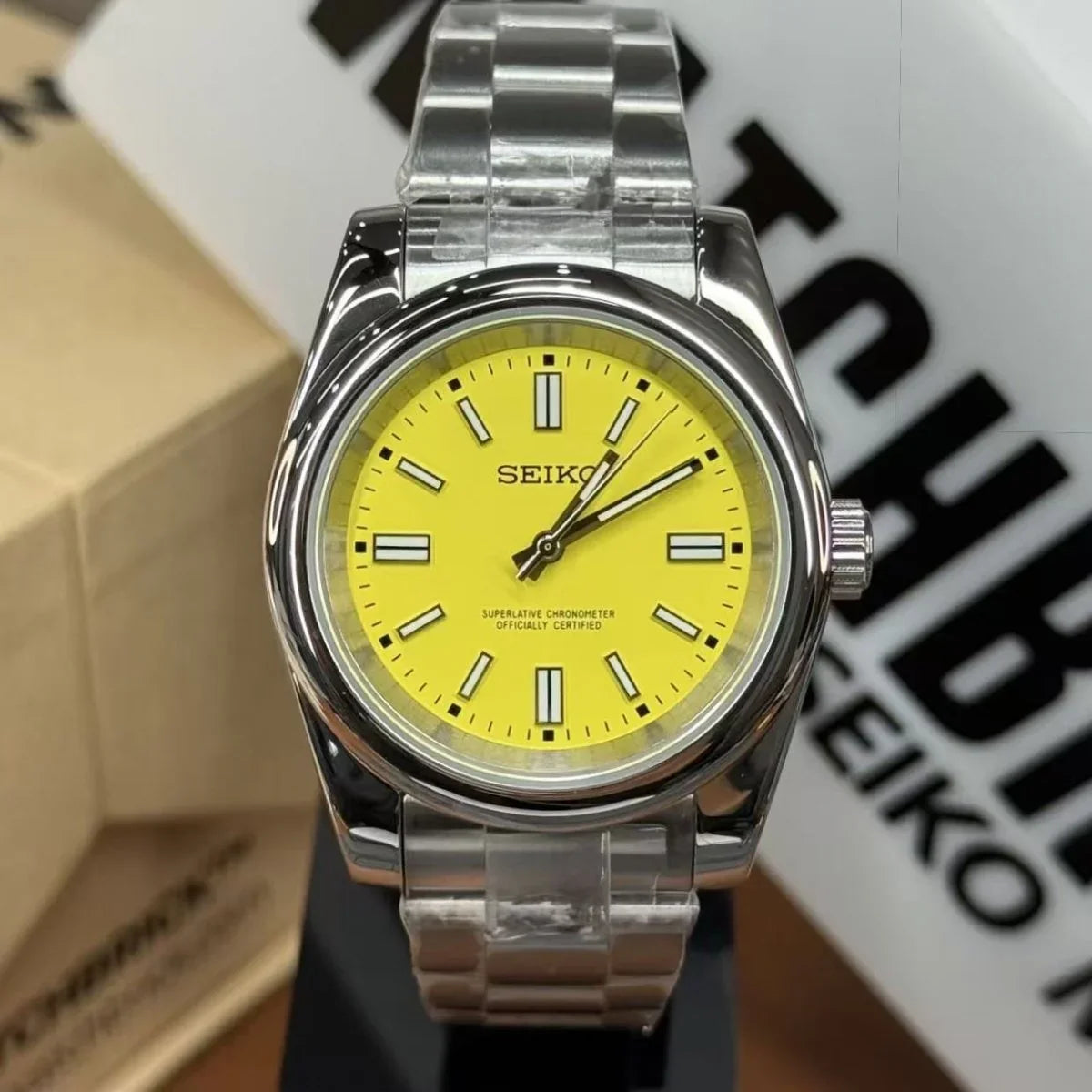 JUSTMOD | Sunny Yellow Dial 36mm/39mm - WB MOD WATCHES