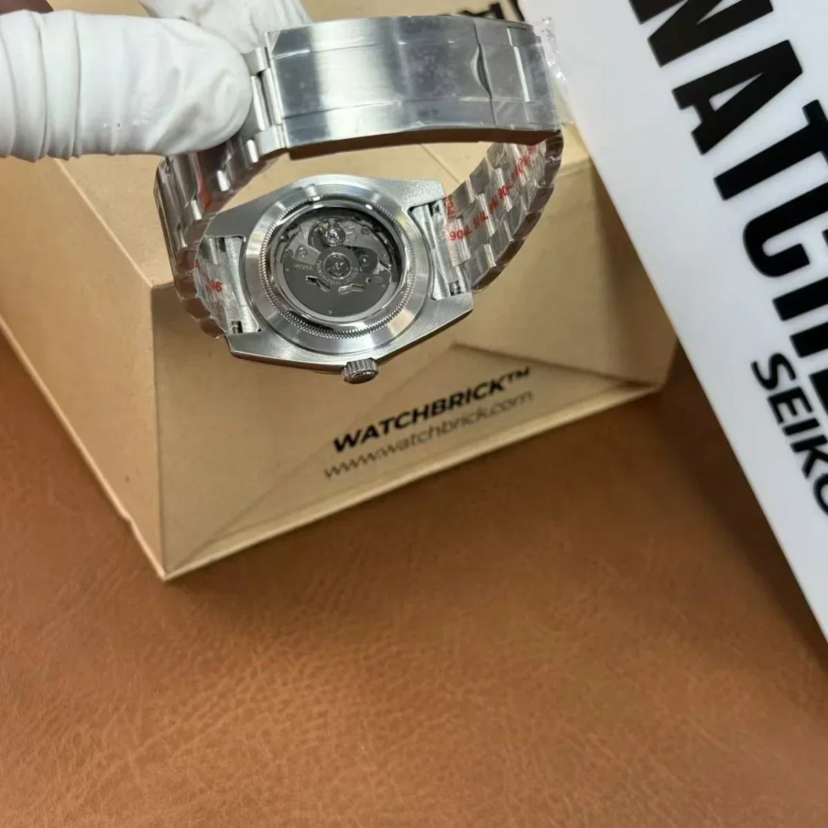 GMTMOD | Black Bezel NH34 - WB MOD WATCHES