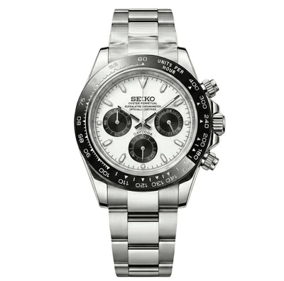 SEITONA | Paul Newman Panda VK63 Custom Watch - WATCHBRICK