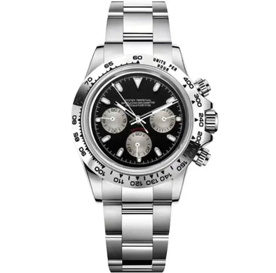 SEITONA | Vintage Panda VK63 Custom Watch - 398.00 WATCHBRICK