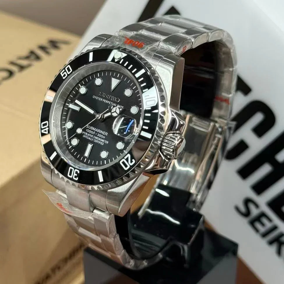 SUBMOD | Black Dive NH35 Automatic - WB MOD WATCHES