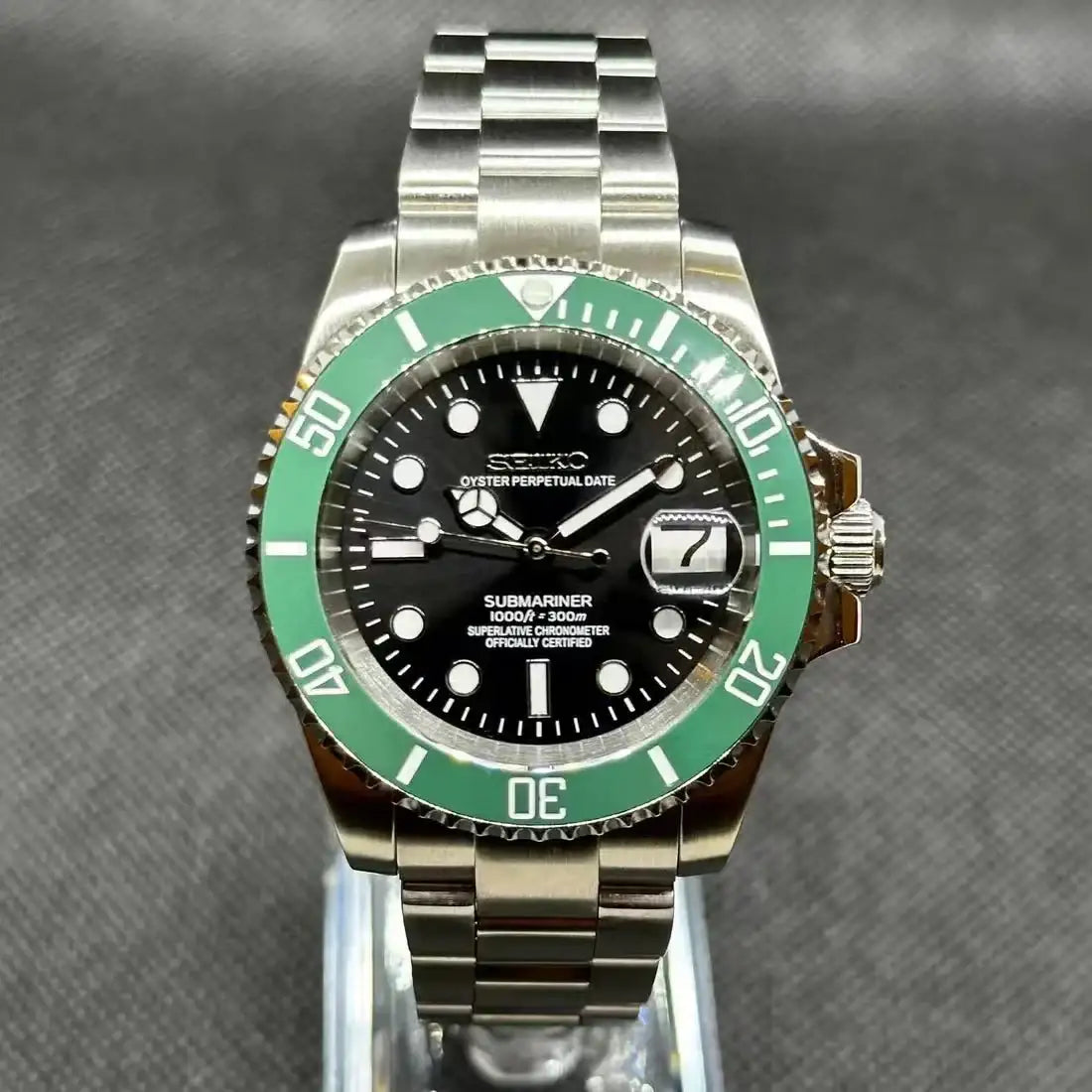 SUBMOD | Kermit Green NH35 Automatic - WATCHBRICK